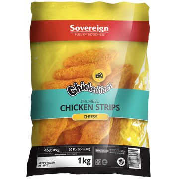 Crumbed Chicken Cheezy Strips
